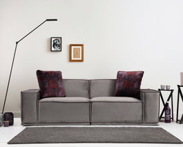 Atelier Del Sofa Lego 2 Seater Gris